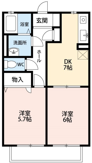【間取り】 | ニューシーズ福部池