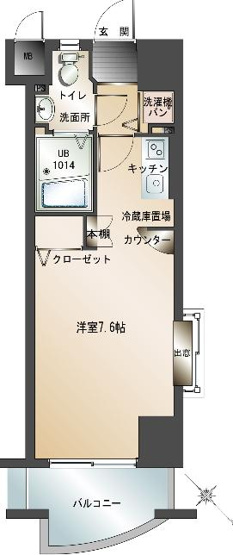 【間取り】 | エンクレスト天神東
