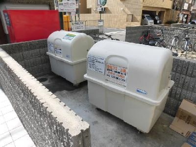 フラッティ壬生坊城のその他共用部分|ゴミ回収ＢＯＸ