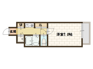 【間取り】 | リーガル西長堀