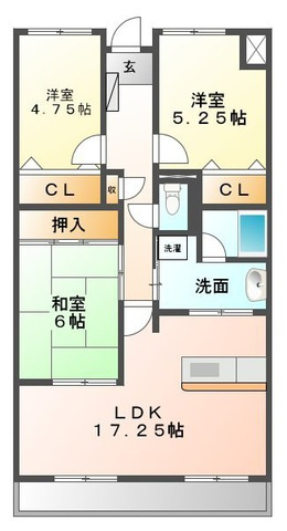 【間取り】 | サンテ東甲子園
