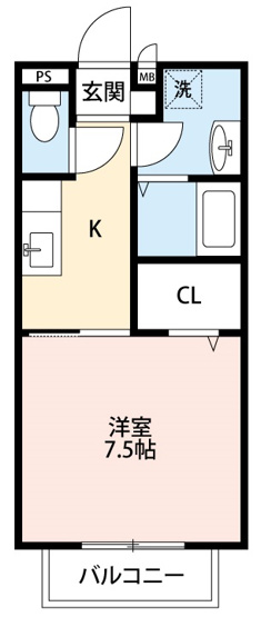 【間取り】 | たけのこ五番館