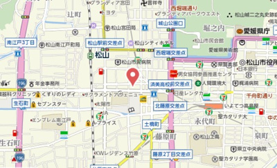 【地図】 | パークハイツコミセン前