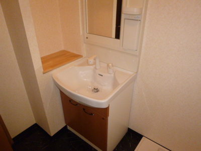 【洗面所】 | メゾン・カトレア弐番館 | 洗髪洗面化粧台