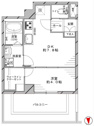 【間取り】 | モナークマンション第2方南B