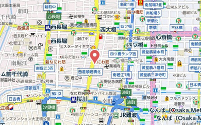 【地図】 | サウスサイドなにわ筋