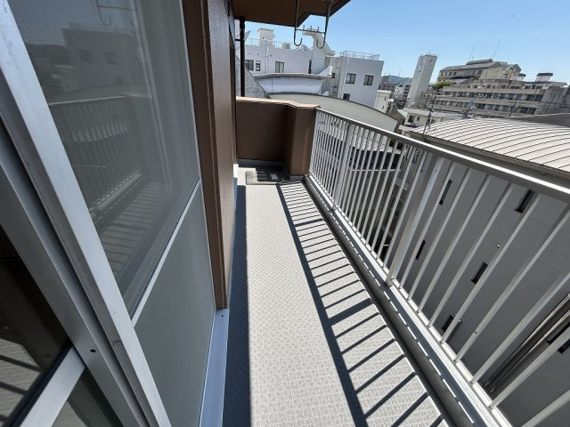 ハイツサンラックのバルコニー