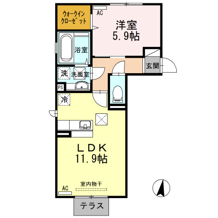 ヒカリエの間取り