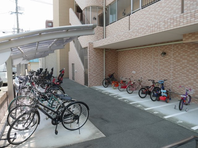 【その他共用部分】 | 平尾さらさ | 平尾さらさの駐輪場
