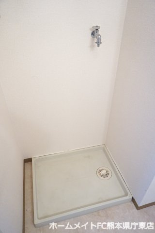 熊本市南区田迎５丁目のアパートの洗面所