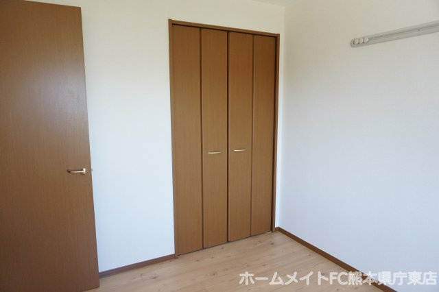 熊本市南区田迎５丁目のアパートの収納
