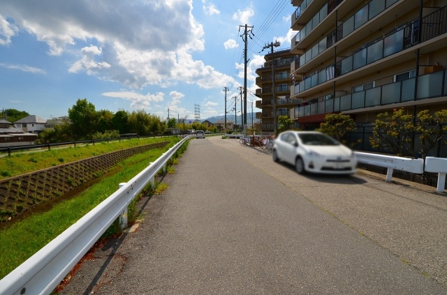 前面道路