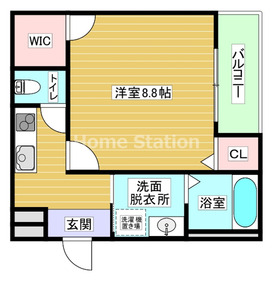 【間取り】 | フジパレス福島Ⅰ番館