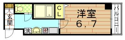 ライブ寺町通の間取り