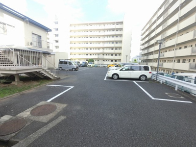 【駐車場】 | 峰沢団地5号棟 | 平置き駐車場