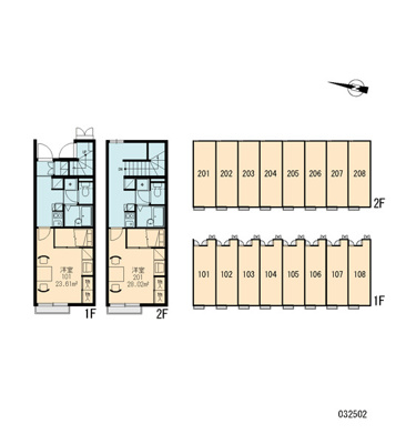 【区画図】 | ジャスミン吉田西