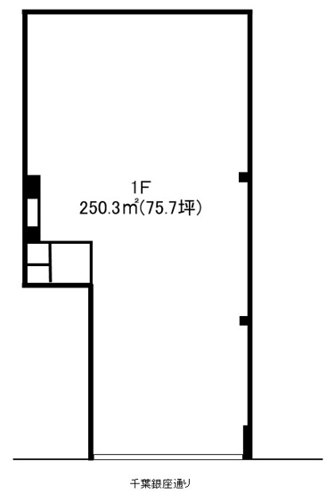 【間取り】 | 千葉銀座ビル