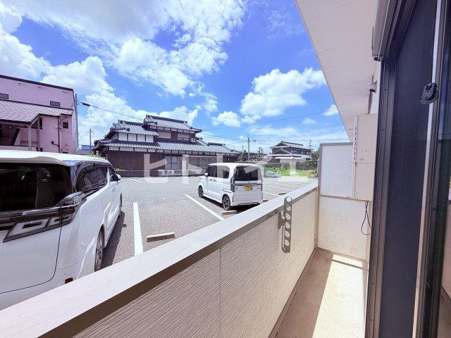 広川426ガーデンシティのバルコニー