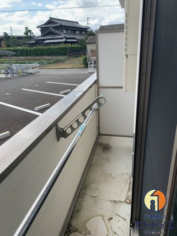 広川426ガーデンシティのバルコニー|バルコニー付きです