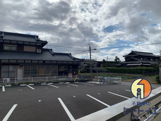 広川426ガーデンシティの展望|バルコニーから見た眺望です