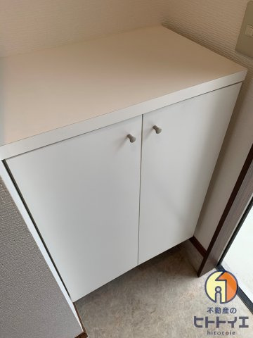 広川426ガーデンシティの収納|シューズボックスです
