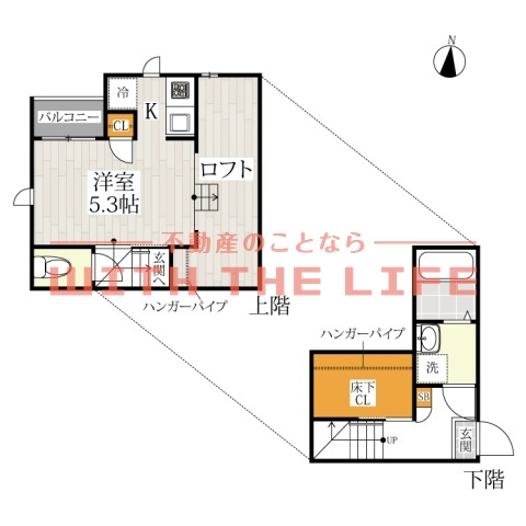 ＣＢ鳥栖ルミナス【キャッシュバック対象】の間取り