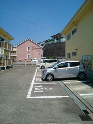 【駐車場】 | ドミールハイツⅢ・
