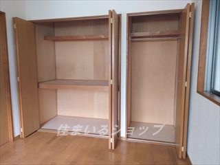 広島市安佐北区落合１丁目の賃貸マンションの収納|クローゼット