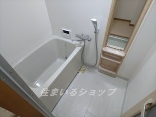 広島市安佐北区落合１丁目の賃貸マンションの浴室|追い焚き機能付き