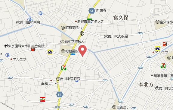 クレイノスガノ東の地図