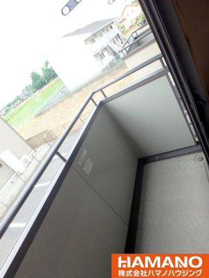 【バルコニー】 | ポートシャトー | 陽当たり良好なバルコニーです