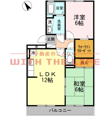 ペイサージュ上津【キャッシュバック対象】の間取り