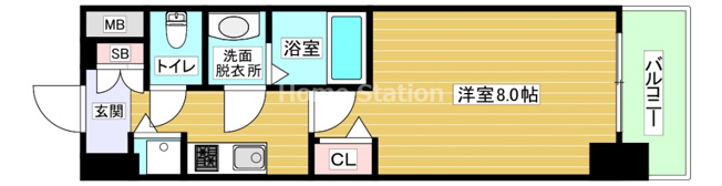 【間取り】 | ディクス福島レジデンス