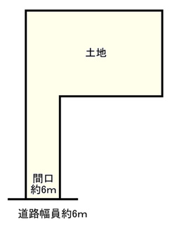 【土地図】 | 近江八幡市十王町　売土地