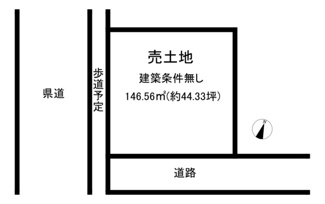 【土地図】 | 近江八幡市若宮町　売土地