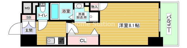 【間取り】 | エスカーサ大阪WEST
