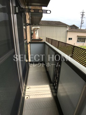 【バルコニー】 | ラコンテ東通 | 落ち着いた時間を過ごせるバルコニーです同型タイプ