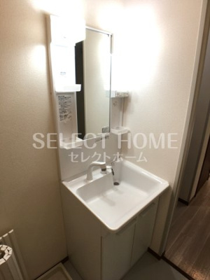 【独立洗面台】 | ラコンテ東通 | 独立洗面台、朝の身支度には欠かせません同型タイプ