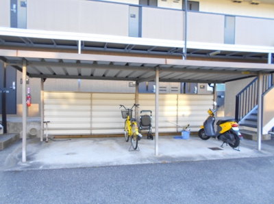 【その他共用部分】 | セジュールたかなわⅡ | 駐輪場