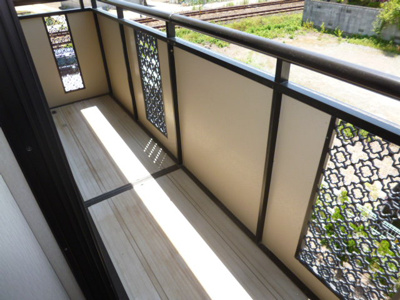 【バルコニー】 | プレジール清音Ａ