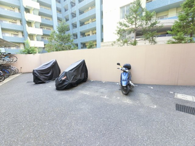 【その他共用部分】 | クレストフォルム東京リバーコースト | 敷地内バイク置場