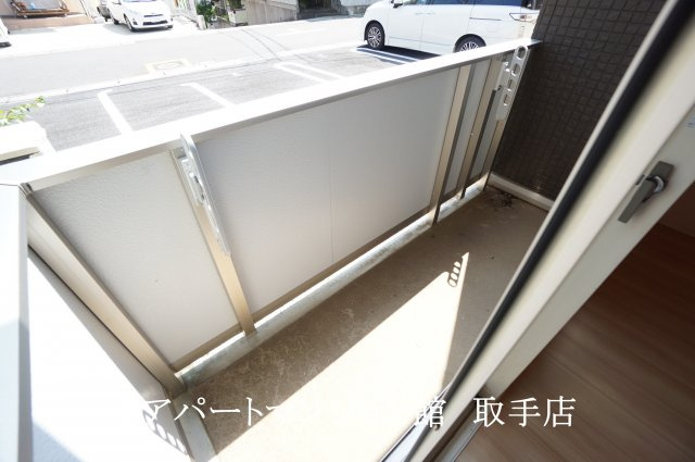 ル・ジャルダンＢのバルコニー