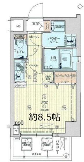 【間取り】 | エスライズ梅田北