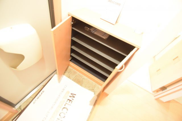 アルカディアの内装|シューズボックスがあります