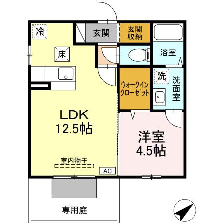 エスペランサ　C棟の間取り