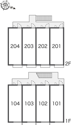 【区画図】 | レオパレスサン六甲Ｂ