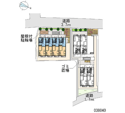 【地図】 | レオパレスサン六甲Ｂ