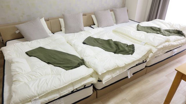 むつみ庵新今宮の寝室