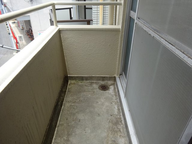 杉浦マンションのバルコニー