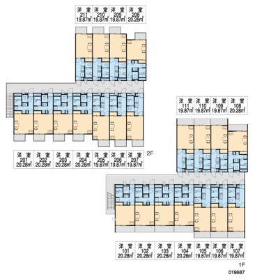【区画図】 | レオパレス岡本
